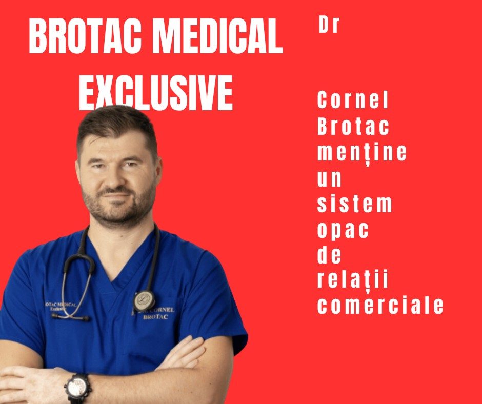 Investigarea rețelei de afaceri a lui Cornel Brotac: Brotac Medical Exclusive sub lupa responsabilității
